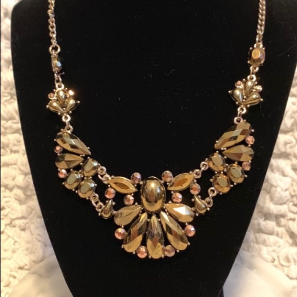 Brass Statement Necklace
